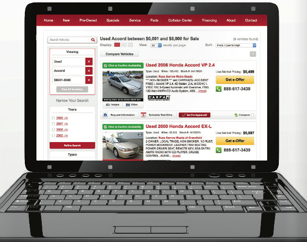Customize Landing Pages