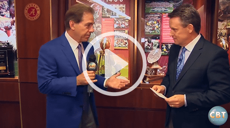 Nick Saban interview
