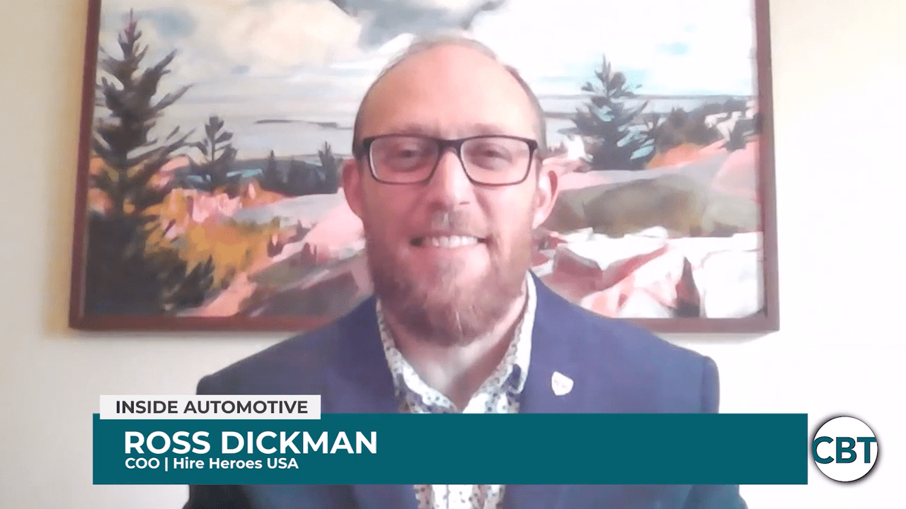 Chief Operating Officer of Hire Heroes USA, Ross Dickman, discusses the importance and benefits of recruiting veterans and their spouses.