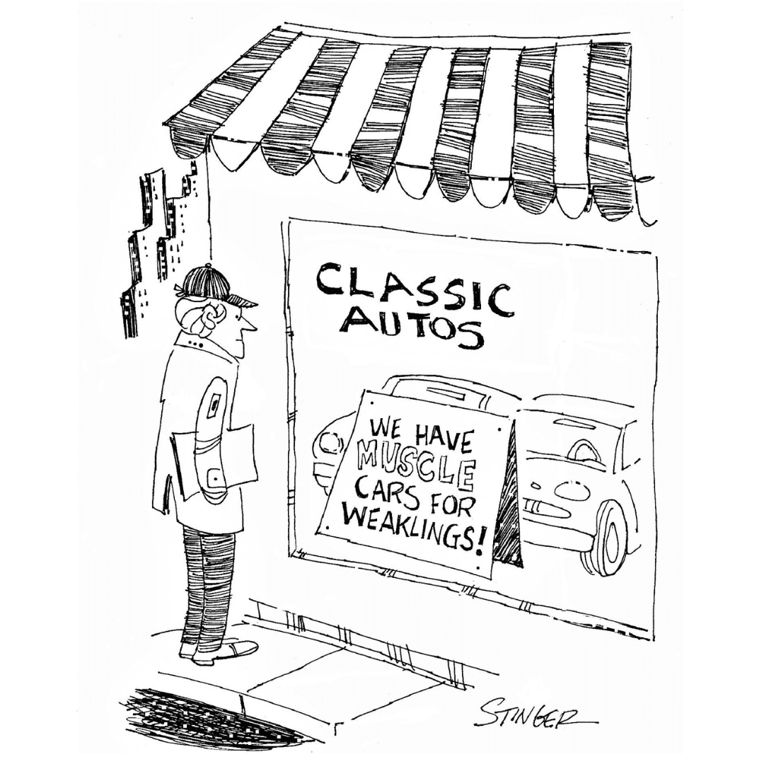 Shows off the muscles