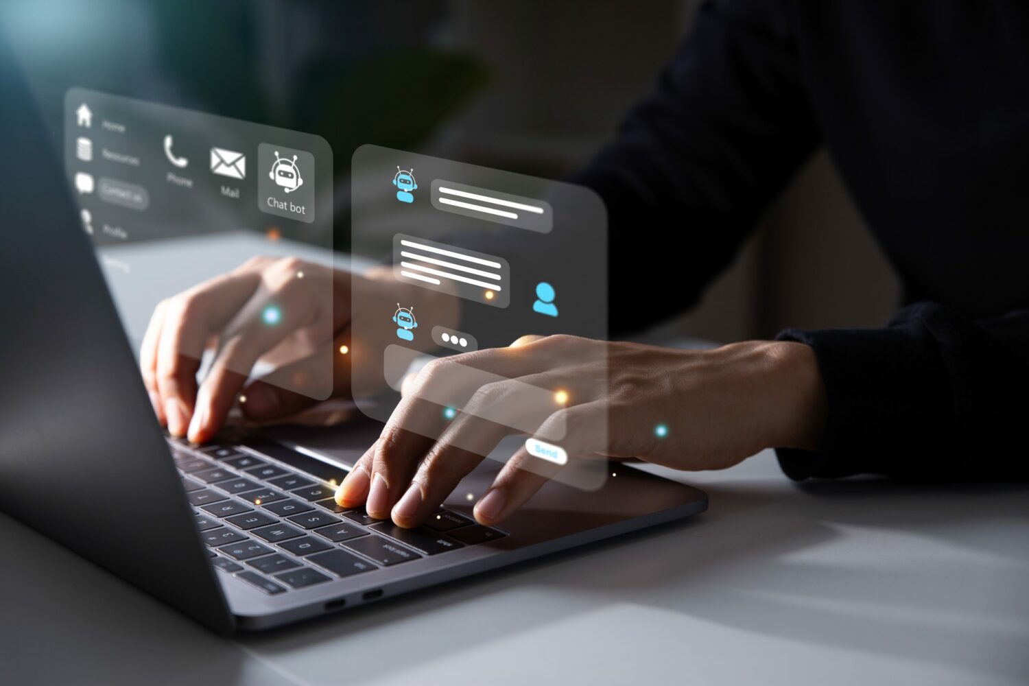 AI, with the right information present, can quickly and easily deliver personalized information to both salespeople and customers.