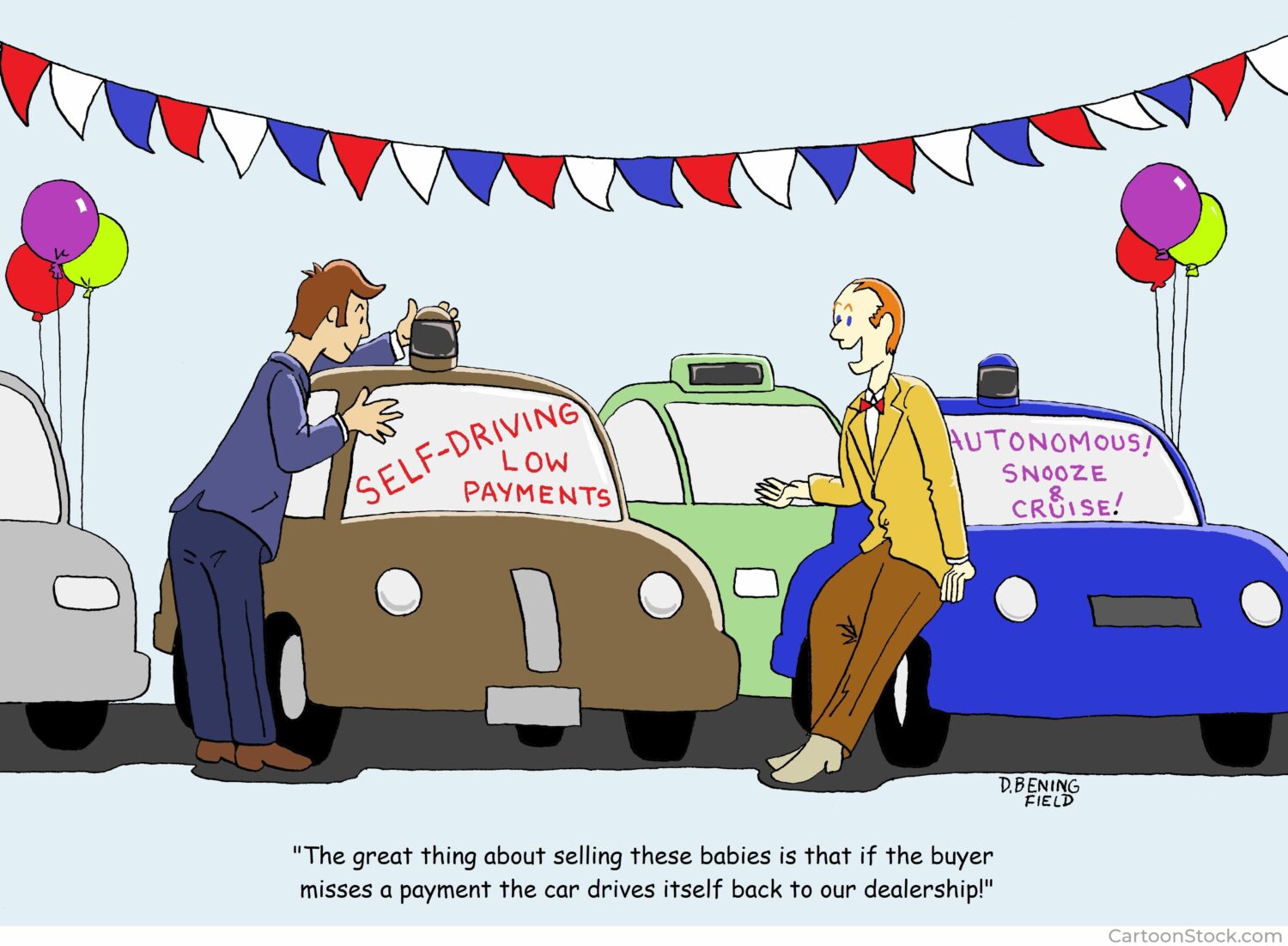 The Car Drives Itself