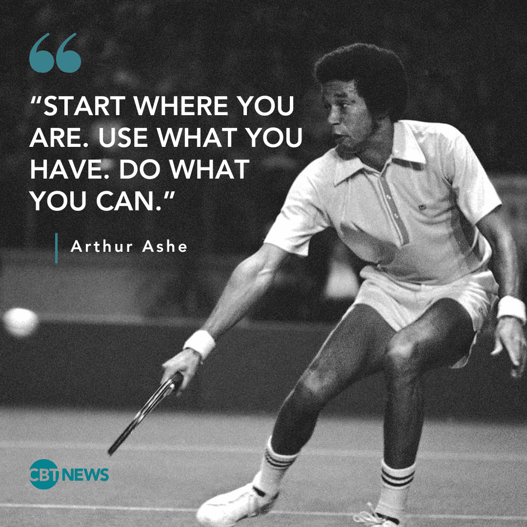 Arthur Ashe on resourcefulness