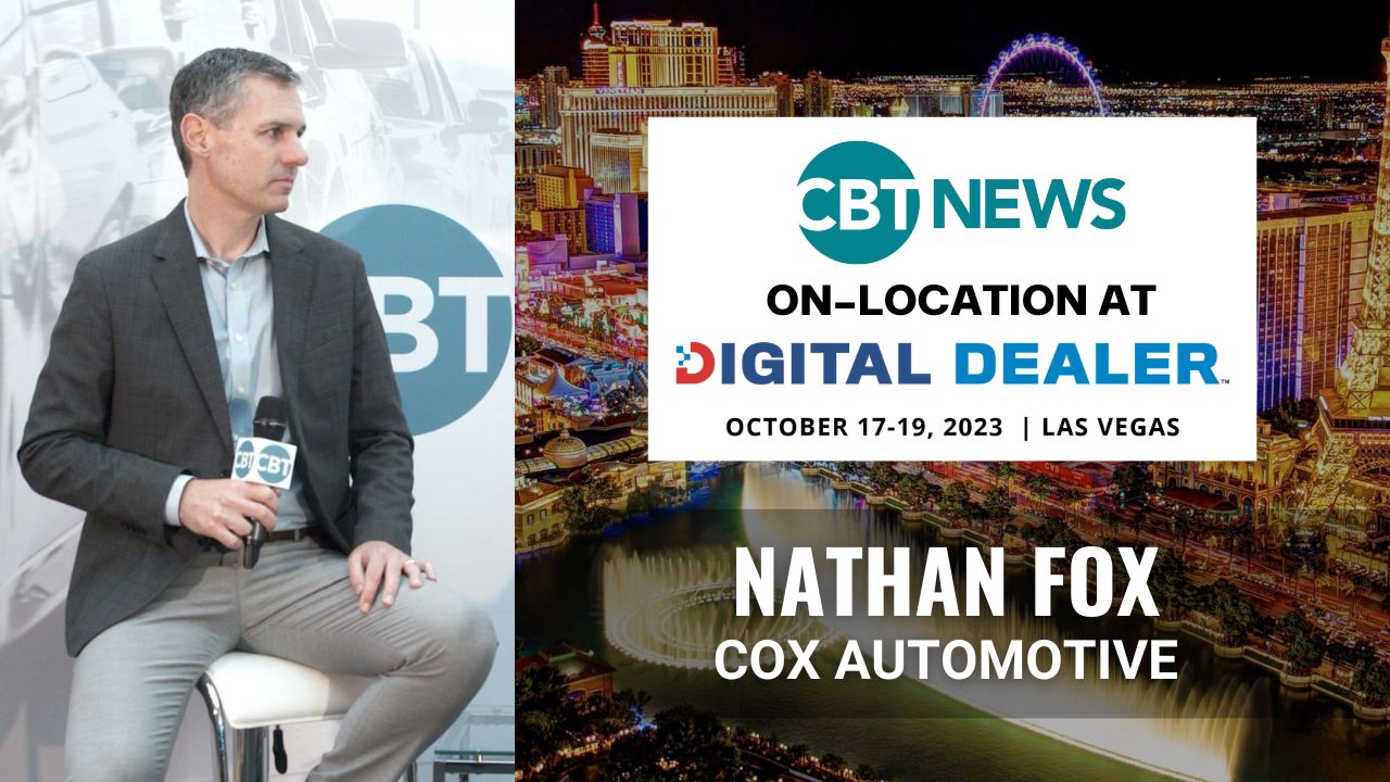 Nathan Fox joins CBT News at the 2023 Digital Dealer conference to discuss the power of merchandising and product storytelling.
