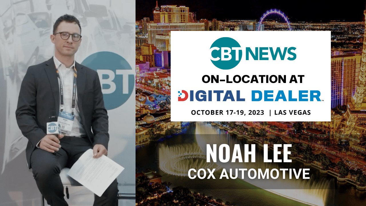 Digital Dealer coverage: Anchor Jim Fitzpatrick speaks with Noah Lee, the Director of Product Consulting for Dealer.com, Cox Automotive about the importance of first-party data collection.