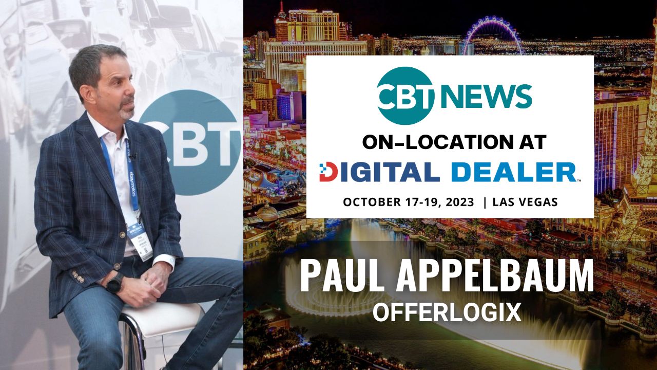 Paul Appelbaum joins CBT News at the 2023 Digital Dealer conference to discuss the importance of accurate payment estimates.