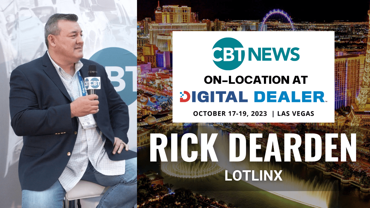 At the recent 2023 Digital Dealer conference, anchor Jim Fitzpatrick spoke with Rick Dearden, a regional director for Lotlinx.