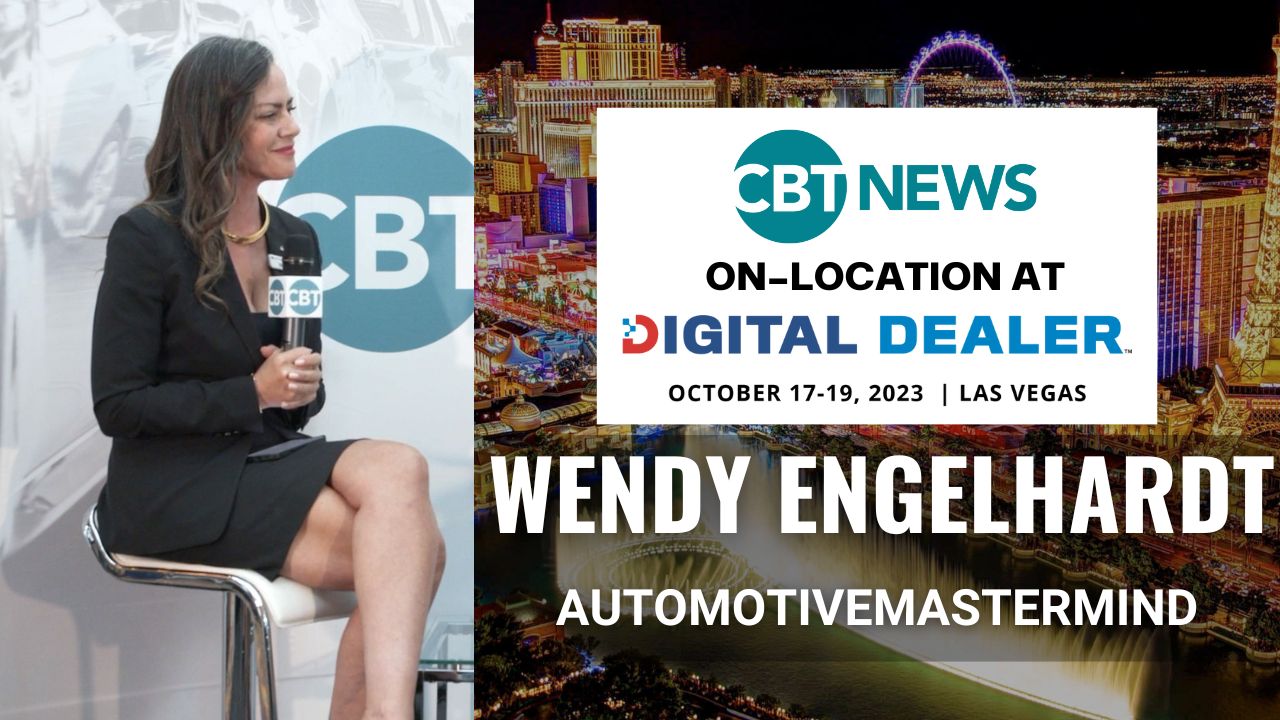 BT News anchor Jim Fitzpatrick spoke with automotiveMastermind's Wendy Engelhardt at the 2023 Digital Dealer conference.