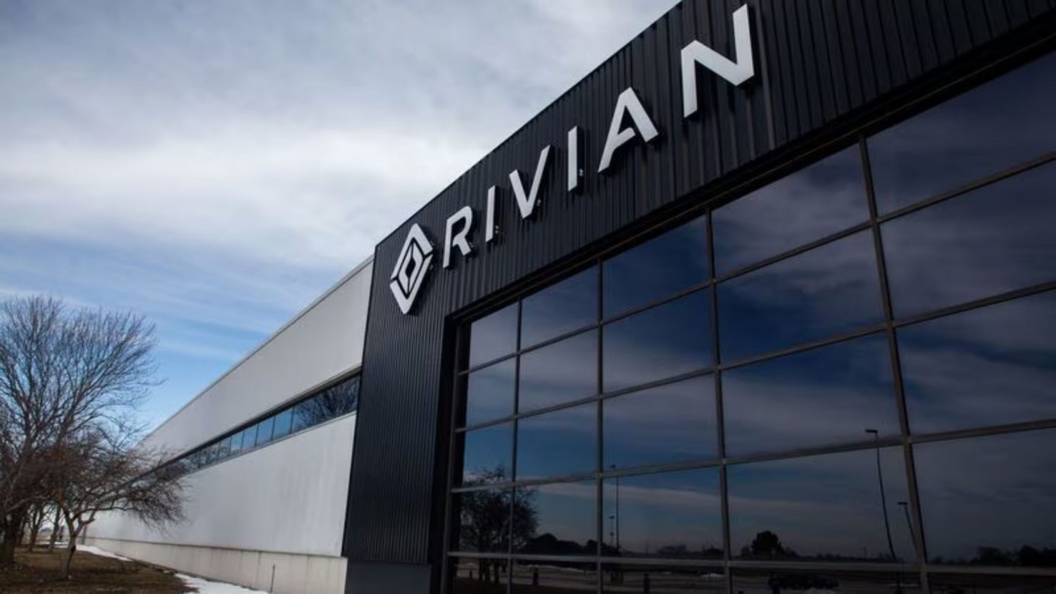 Rivian has installed a 2.8 MW wind turbine that, when combined with solar power, will provide clean energy for charging every new EV.