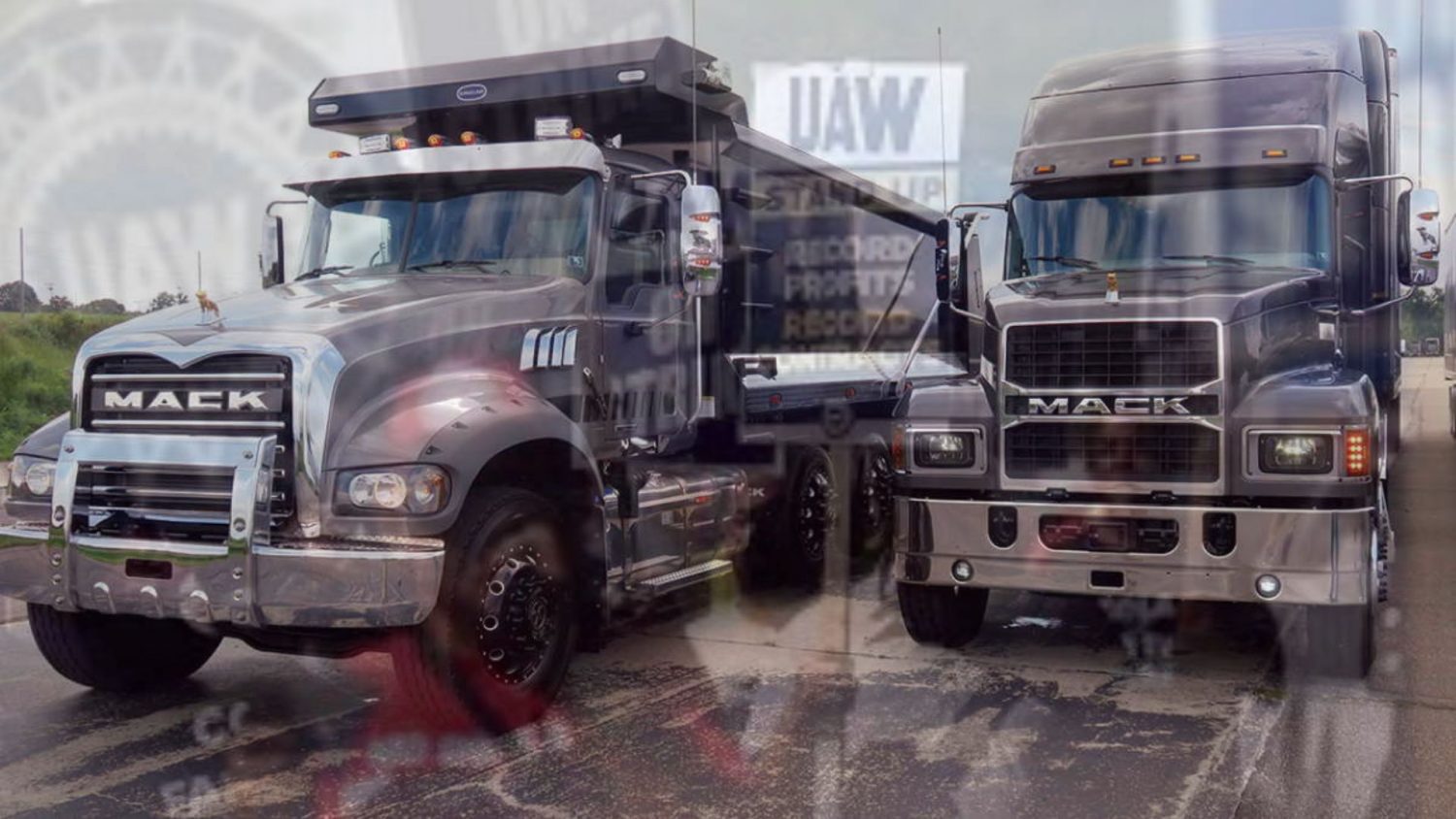 The Mack Trucks agreement was seen as a possible test of whether employees would agree to ratify a contract that fell short of high demands.