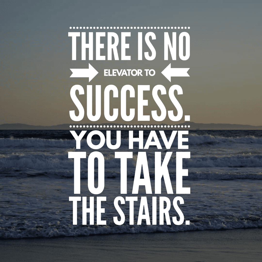 Hard work and determination