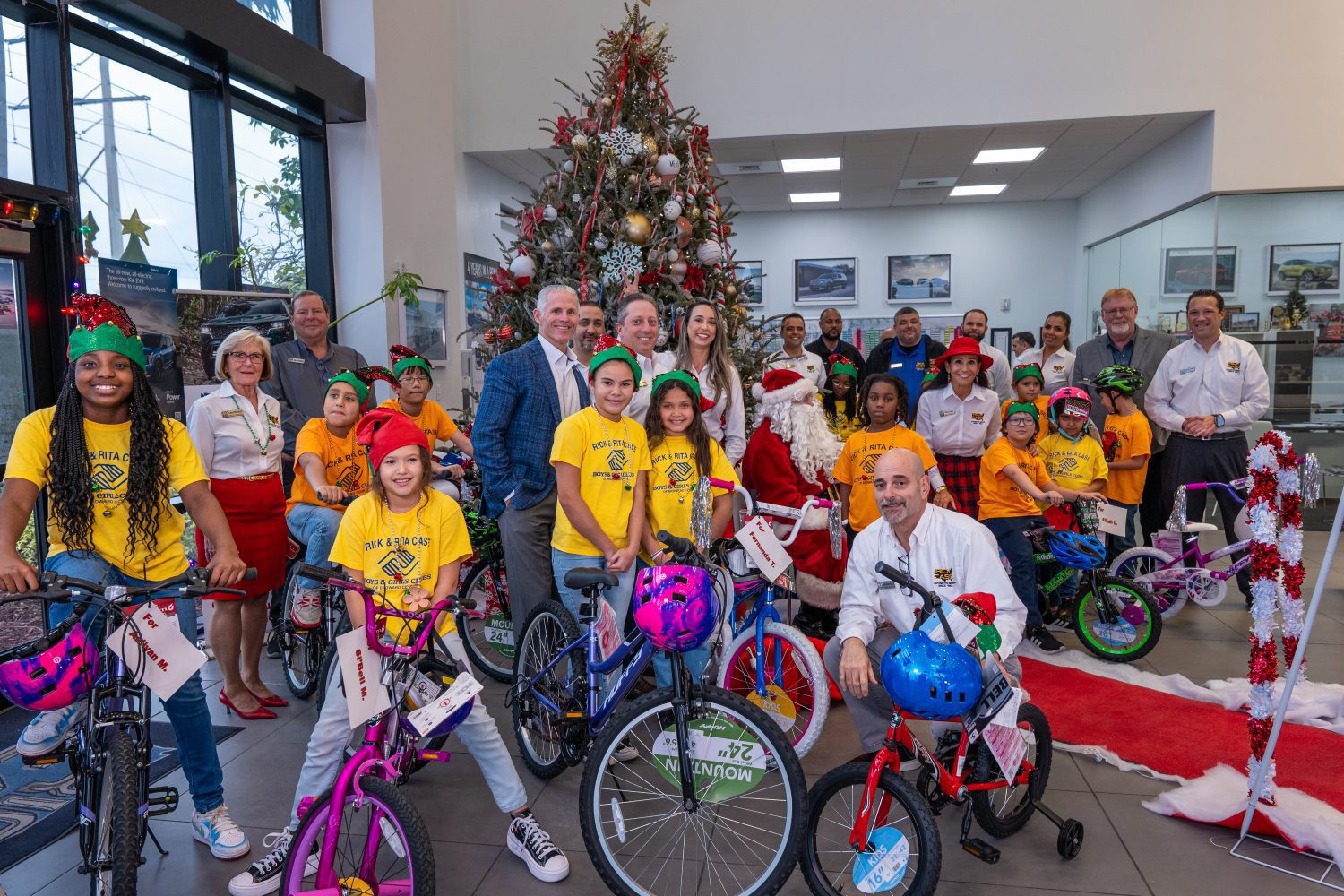On December 21, the Rick Case Bikes for Kids collected upwards of 100,000 bikes from local communities to ensure no child felt left out.