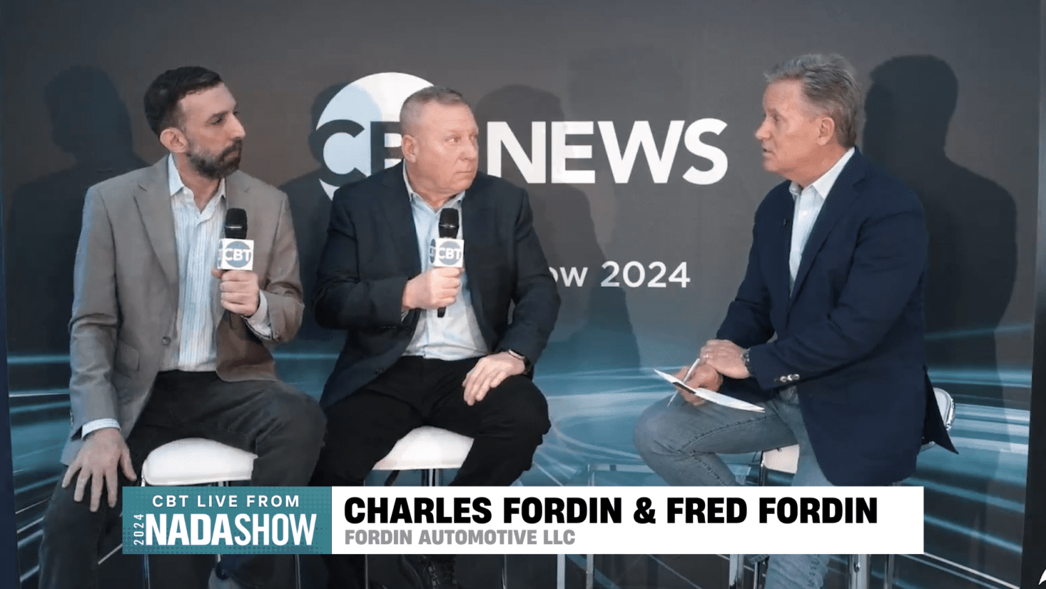Discover the future of Fordin Automotive as CBT News anchor Jim Fitzpatrick interviews Charles and Fred Fordin at the NADA Show in Las Vegas.