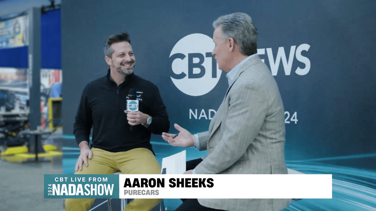 Explore CBT News' exclusive interview with PureCars CEO Aaron Sheeks at the 2024 NADA Show, hosted by Jim Fitzpatrick.