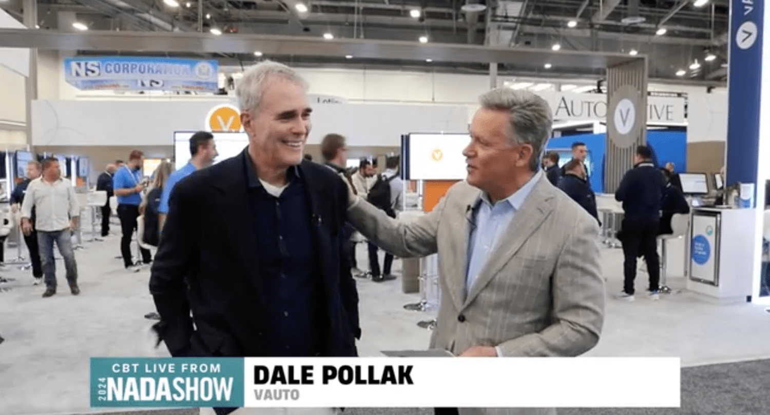 Dale Pollak, Executive Vice President at Cox Automotive & Founder of vAuto, joins CBT News anchor Jim Fitzpatrick at the 2024 NADA Show.