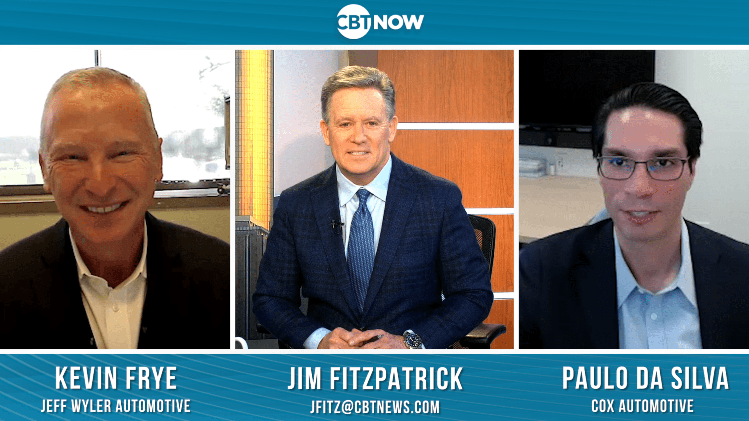 Kevin Frye and Paulo da Silva join CBT Now to discuss the industry's first instance of a fully online car buying experience.