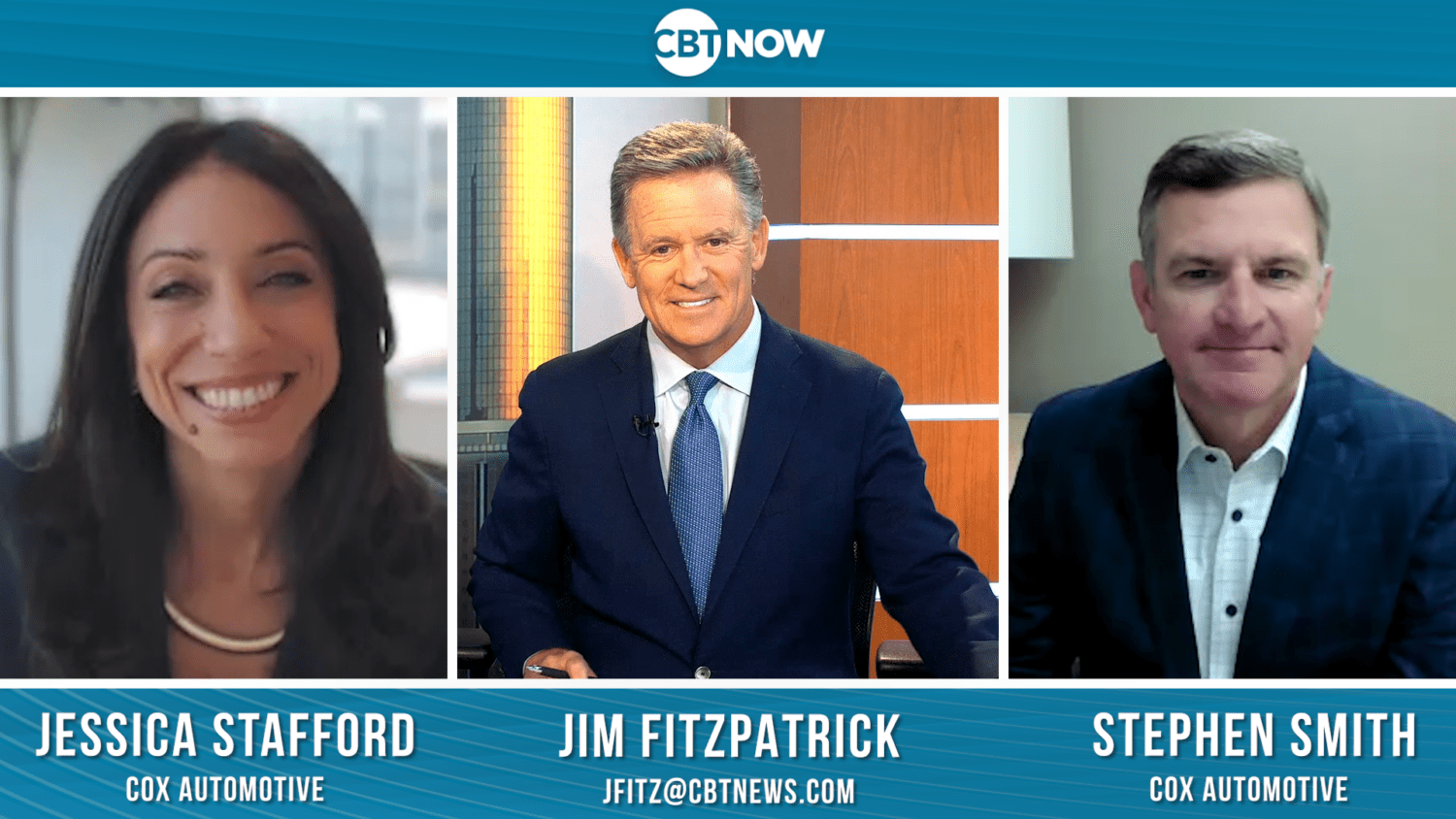 On today's episode of CBT Now, we delve into the future of EVs and AI with insights from Jessica Stafford, & Stephen Smith of Cox Automotive.