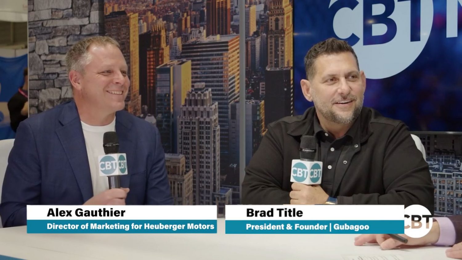 Brad Title, President and Founder of Gubagoo, and Alex Gauthier, Director of Marketing for Heuberger Motors, joins us at this year's NADA.