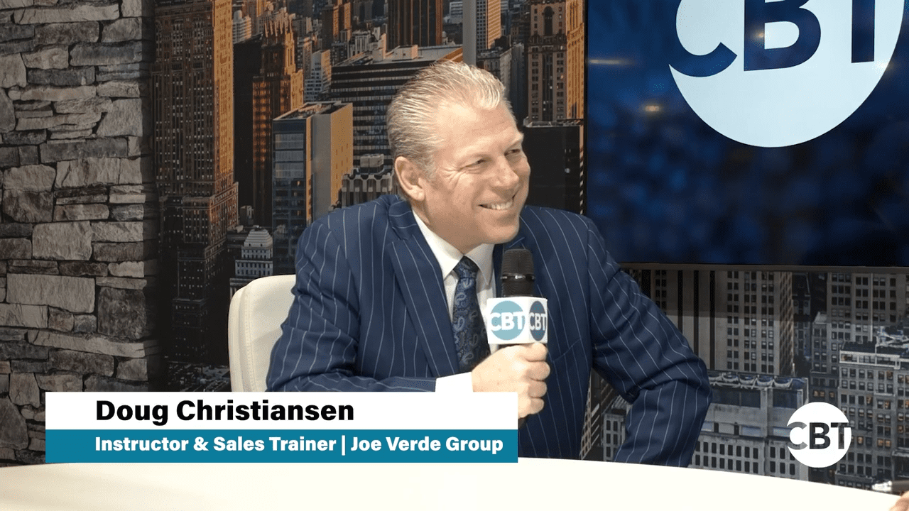 Doug Christiansen, Instructor and Sales Trainer at the Joe Verde Group.