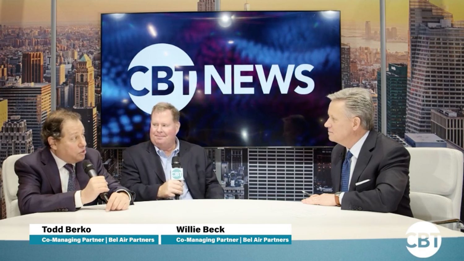 Jim Fitzpatrick sits down with Willie Beck and Todd Berko, co-managing partners of Bel Air Partners at the 2025 NADA Show.