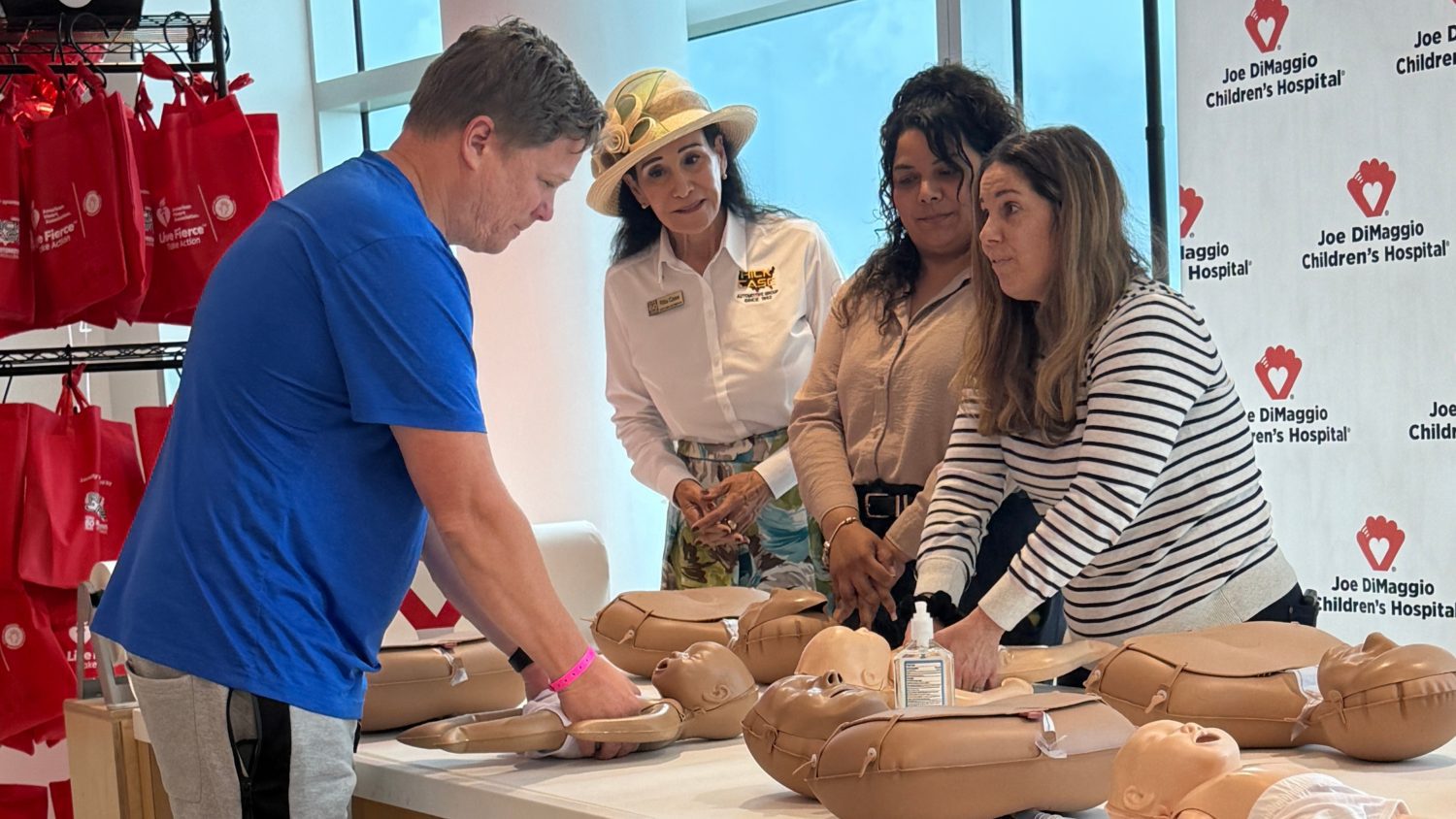 Rick Case Automotive Group and AHA donate 250 CPR kits to local hospitals to empower families to save lives during emergencies.