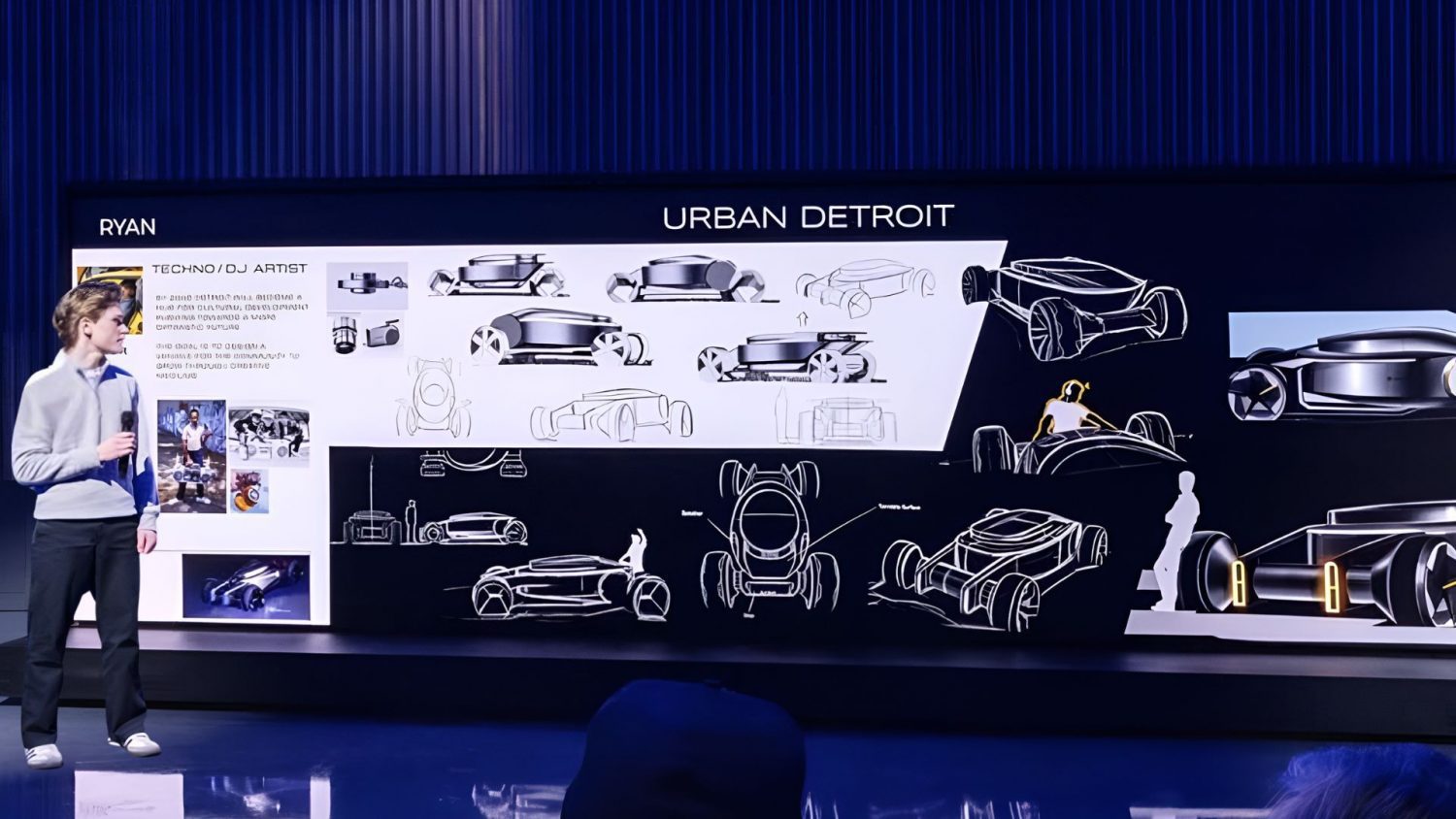 GM's YMAD program engages middle/high school students in automotive design, inspiring future careers in creativity and innovation.