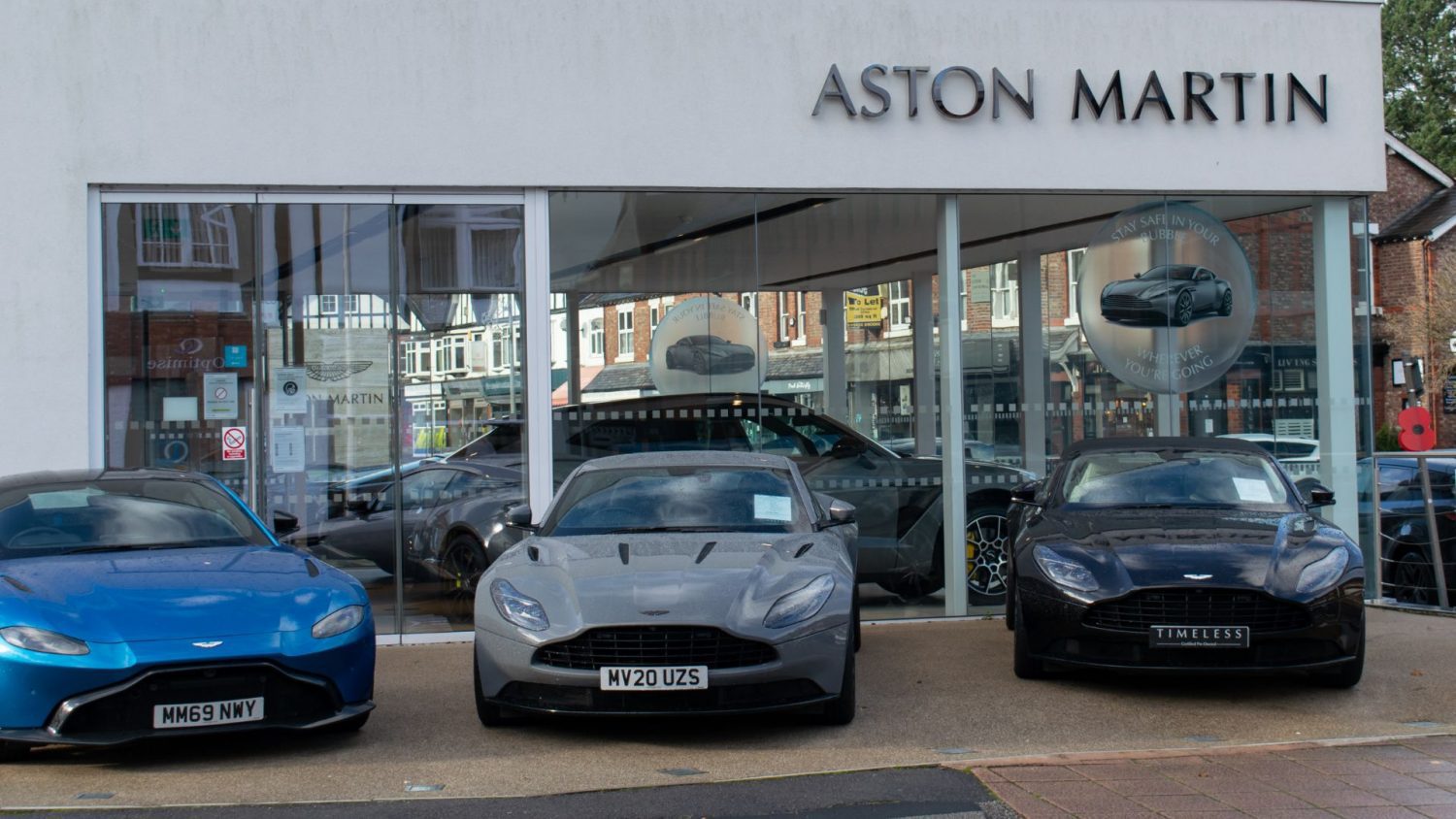 Aston Martin Lagonda Global Holdings Plc is scaling back U.S. shipments to cushion the impact of new auto tariffs imposed by President Trump.
