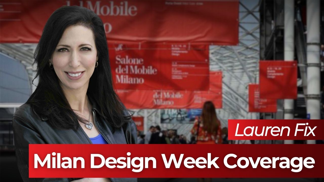 CBT News' anchor Lauren Fix brings us on location at Milan Design Week, where design takes center stage across every industry.