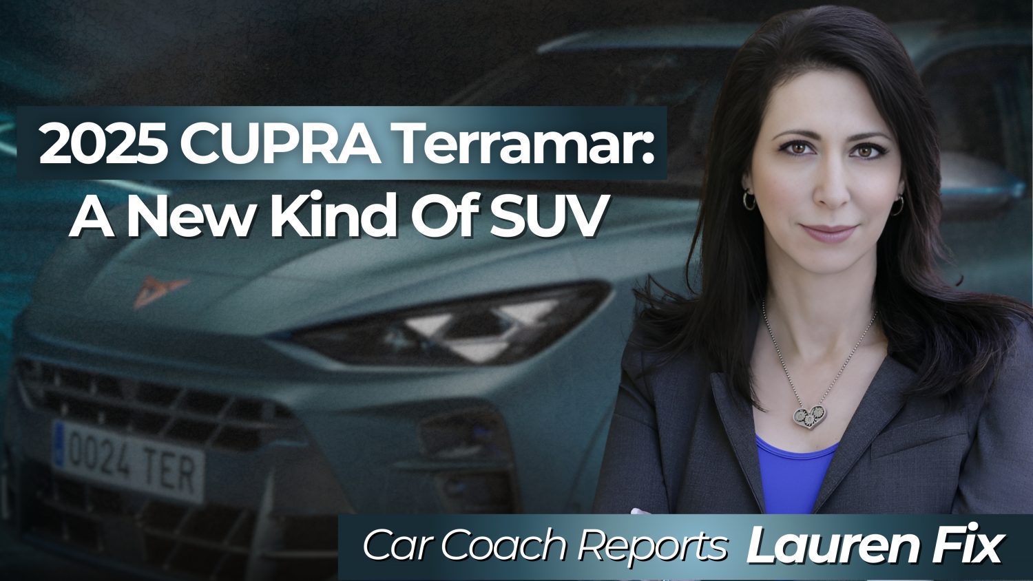 Get a first look at the 2025 CUPRA Terramar with Lauren Fix