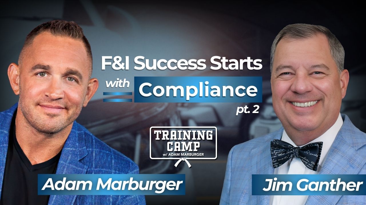 In today's Training Camp, Jim Ganther, CEO of Mosaic Compliance Services, returns to discuss the revival of the FTC’s CARs rule, and more!