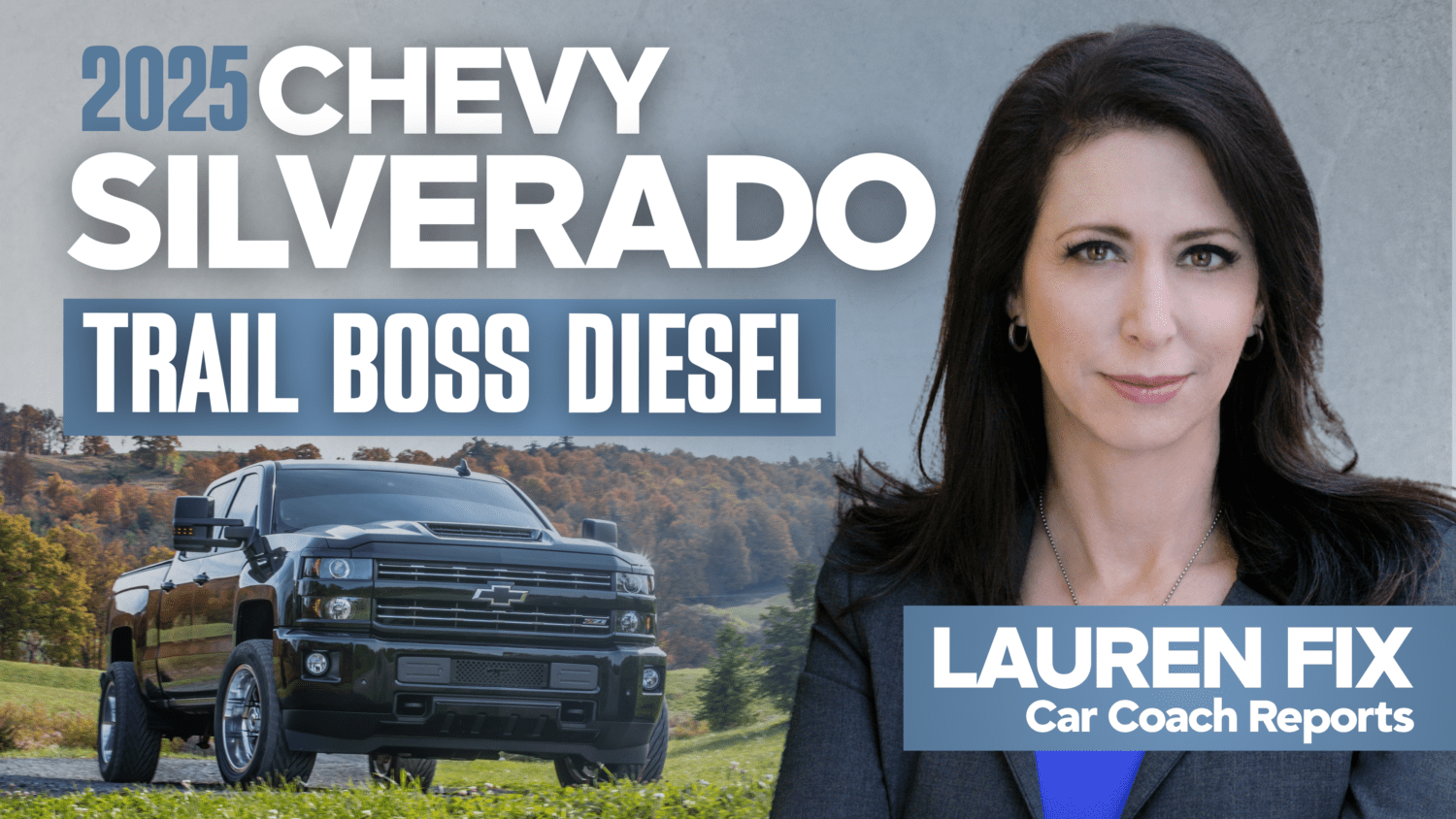 The 2025 Chevrolet Silverado Trail Boss Diesel commands the full-size pickup segment with a potent blend of rugged capability.