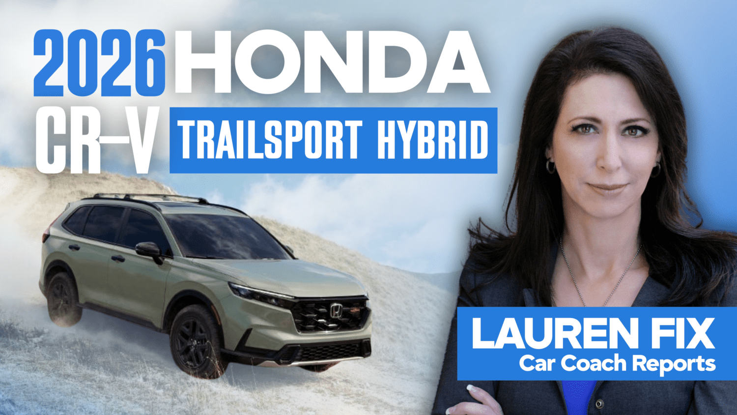 The 2026 Honda CR-V TrailSport Hybrid