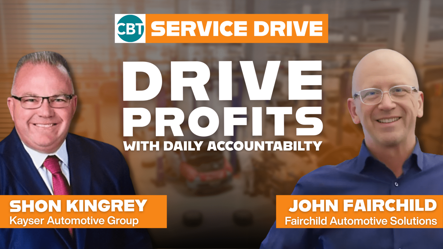 Fixed ops leaders John Fairchild and Shon Kingrey share proven strategies for performance, coaching, and accountability.