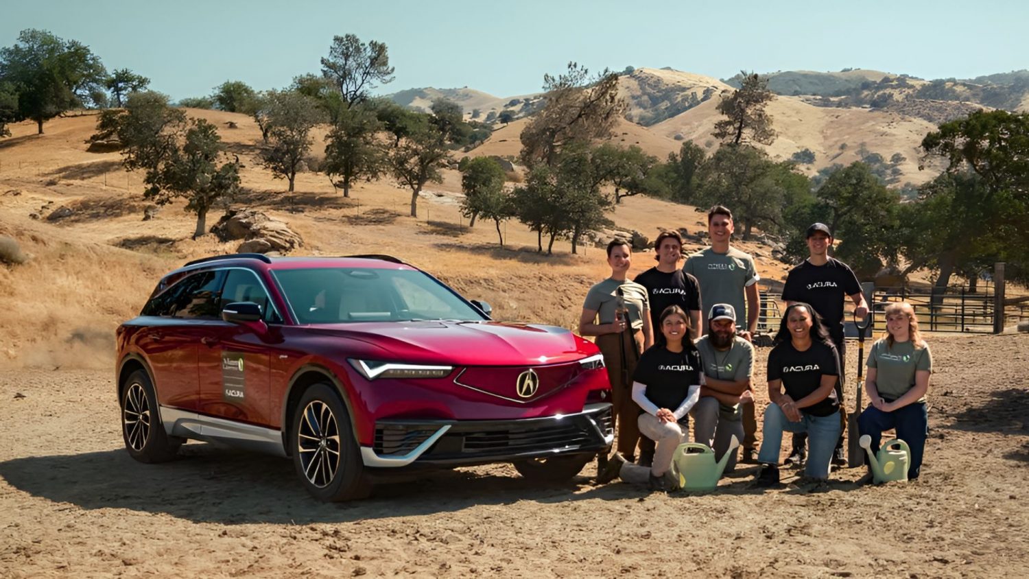 Acura is donating 75 of its all-electric ZDX SUVs, along with $1 million, to The Nature Conservancy (TNC) to support its fieldwork.