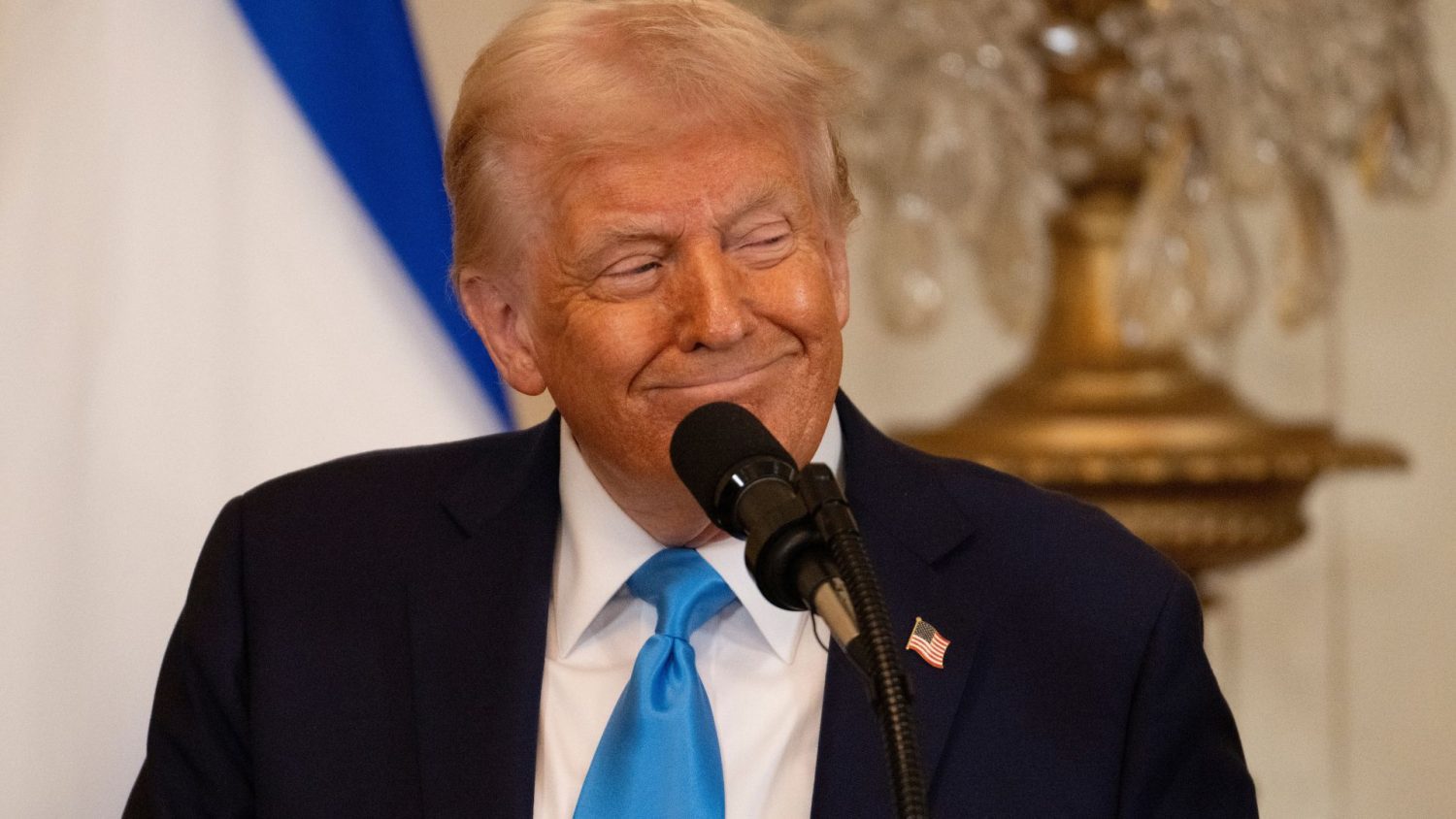 During a White House Cabinet meeting, President Trump credited his economic policies for a resurgence in U.S. auto production.