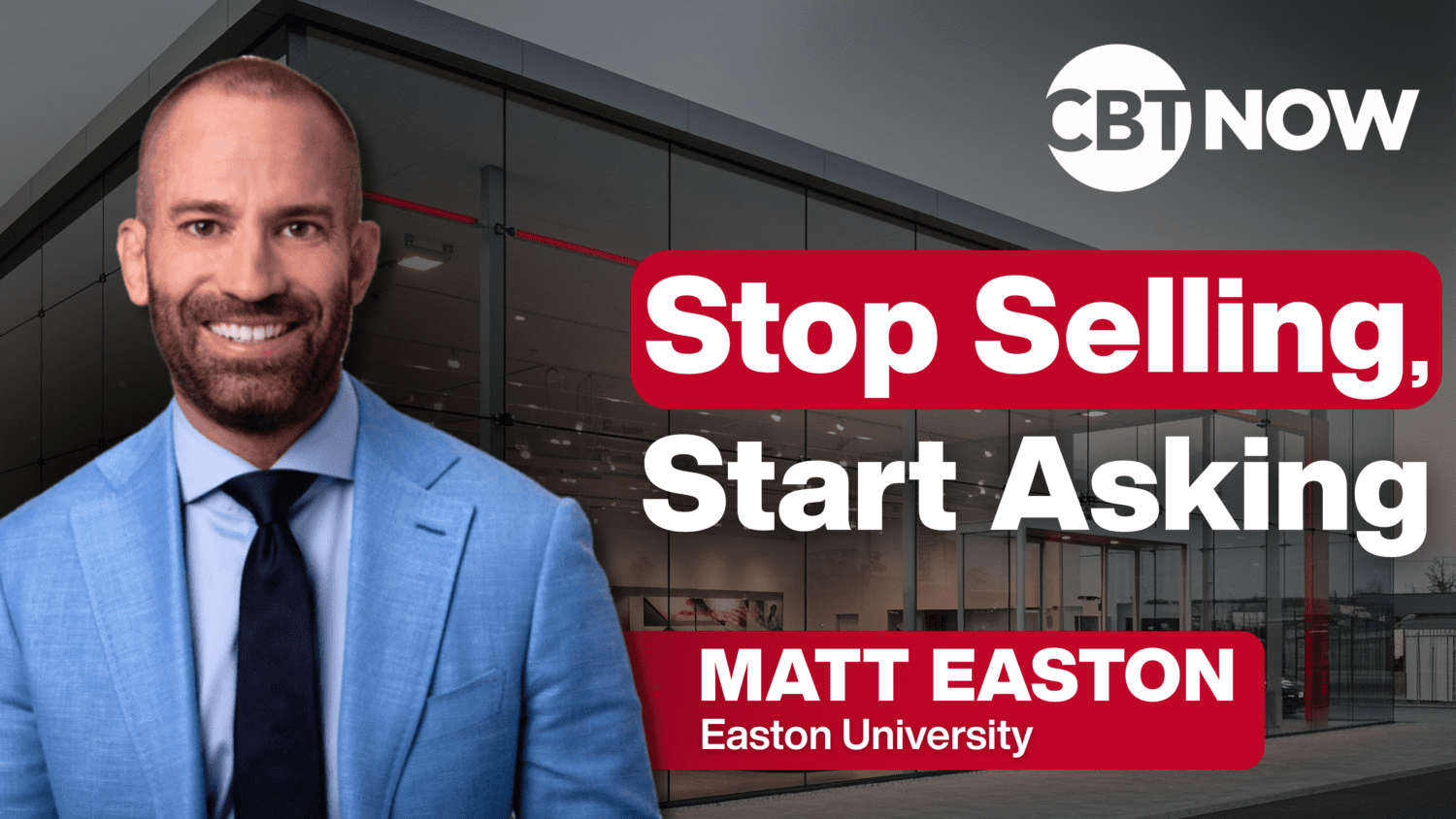 Matt Easton explains why asking questions and building trust beats pressure tactics in today’s skeptical sales environment.