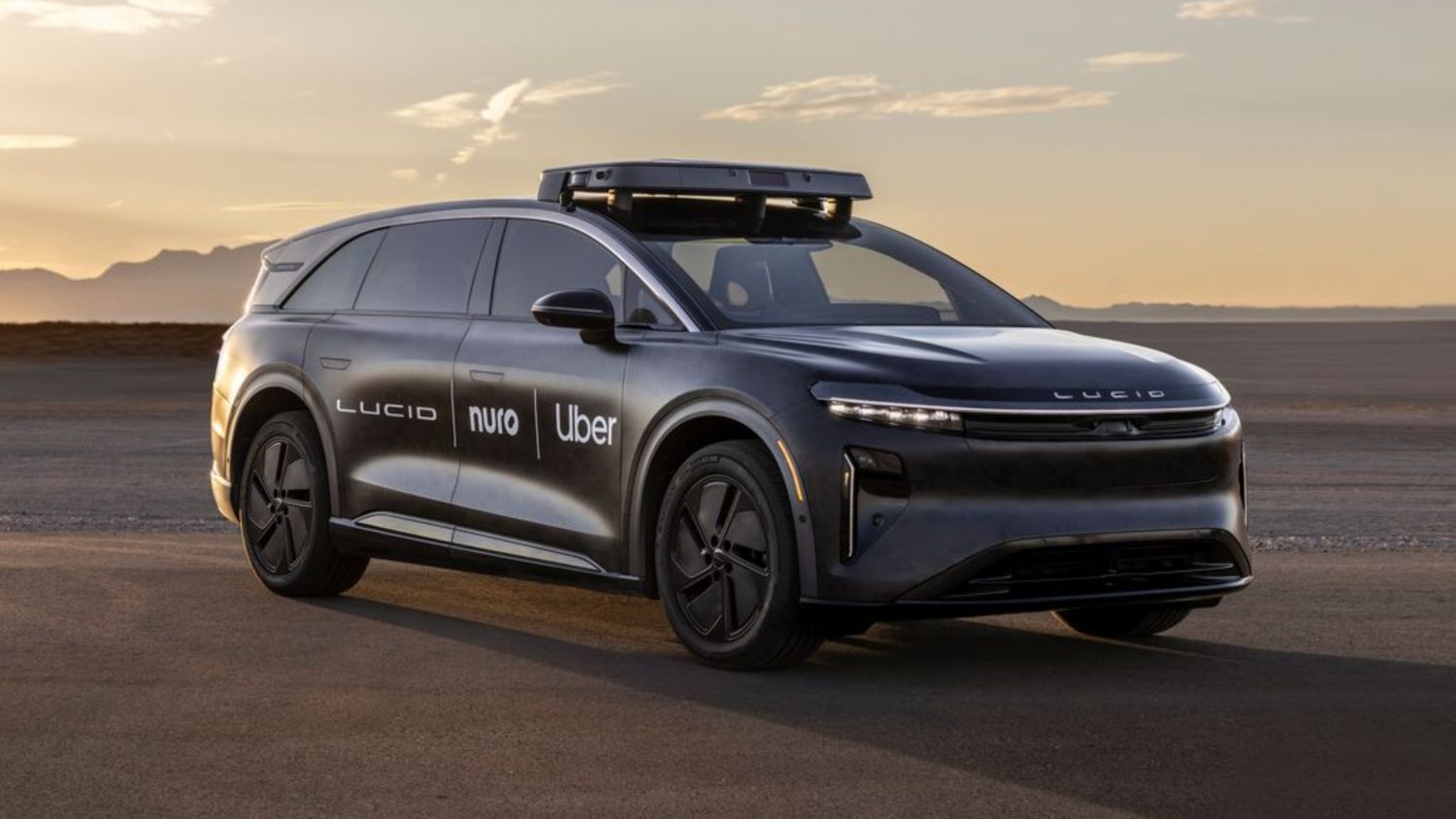 Lucid delivers first Gravity Robotaxi EV to Nuro, launching Uber partnership with 20,000 autonomous SUVs by 2032.