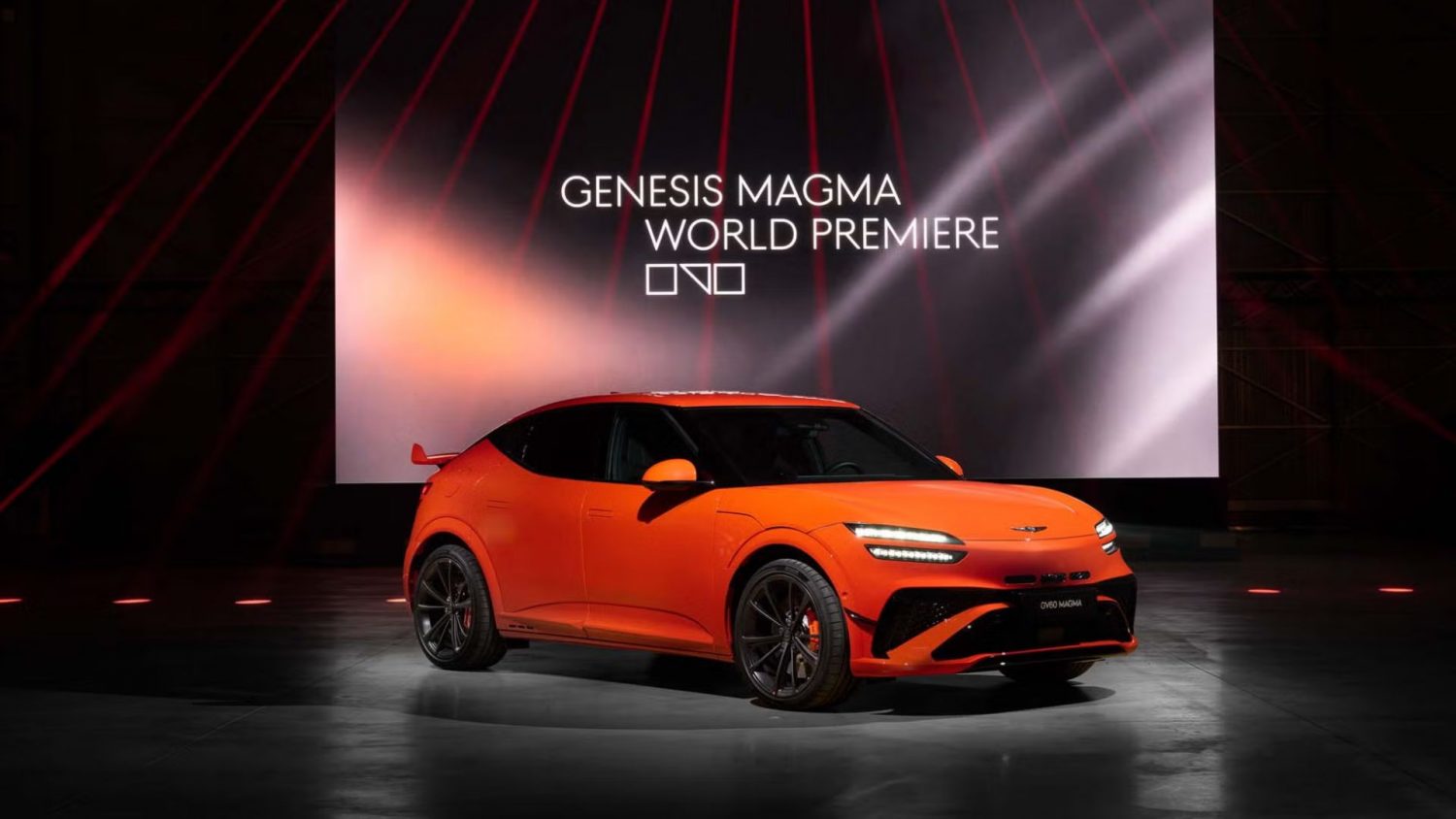 Hyundai unveiled the electric GV60 Magma