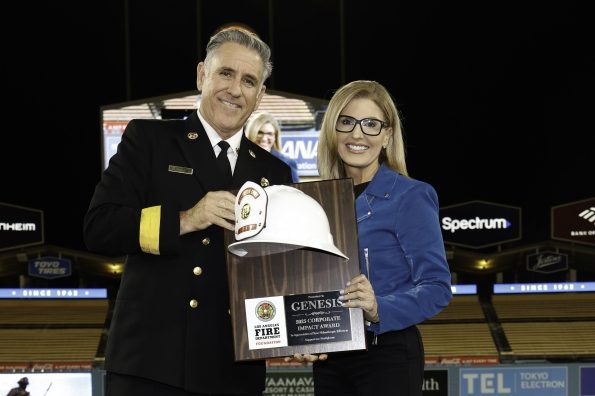 Genesis recognized with Corporate Impact Award from the Los Angeles Fire Department Foundation