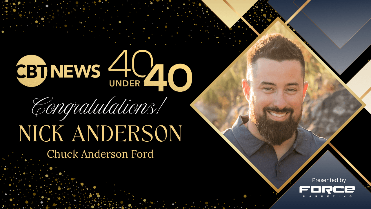 Nick Anderson, Chuck Anderson Ford, General Manager [40 Under 40 honoree]