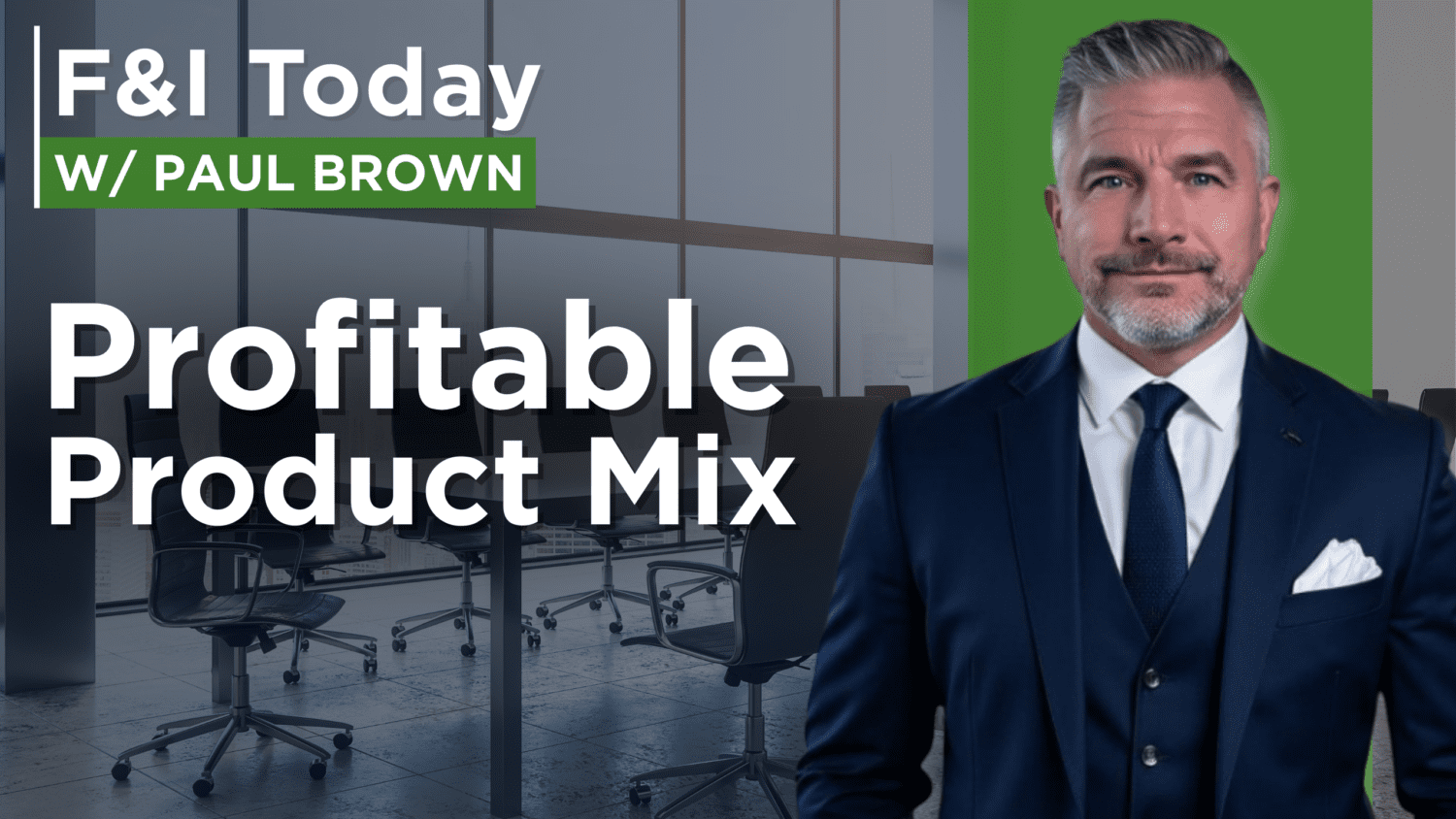 Paul Brown explains how the right F&I product mix and knowledgeable staff boost dealer profitability, customer satisfaction, and long-term wealth.