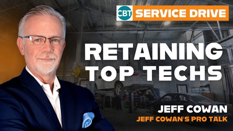 Jeff Cowan shares strategies for attracting, retaining, and developing top technicians while boosting fixed-ops performance on today's Service Drive.