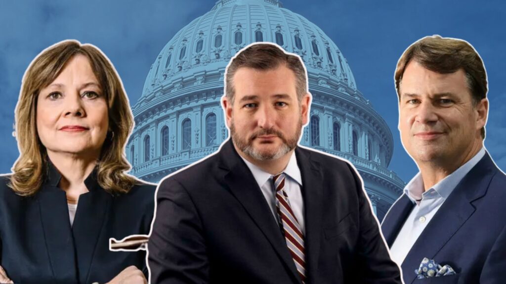 A dispute is brewing between Sen. Ted Cruz and the Detroit Three over CEO testimony at a Senate hearing on vehicle affordability.