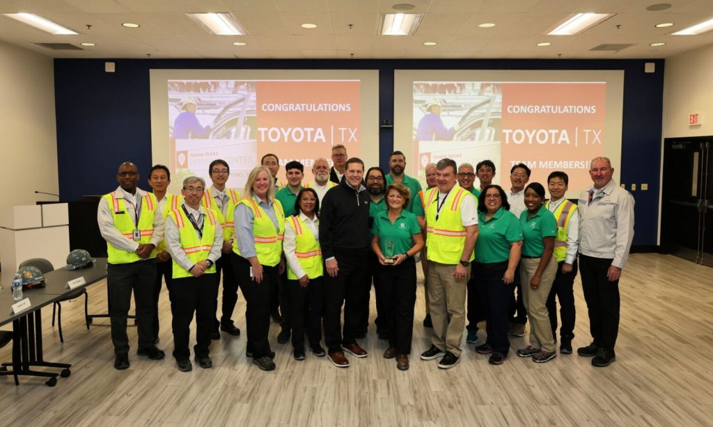 Toyota Texas Earns 2025 Global Safety Excellence Award