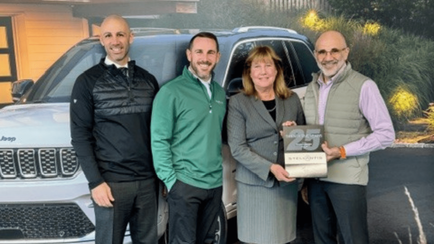 Premier Cape Cod Chrysler Dodge Jeep Ram celebrates 25 years of partnership with Stellantis brands
