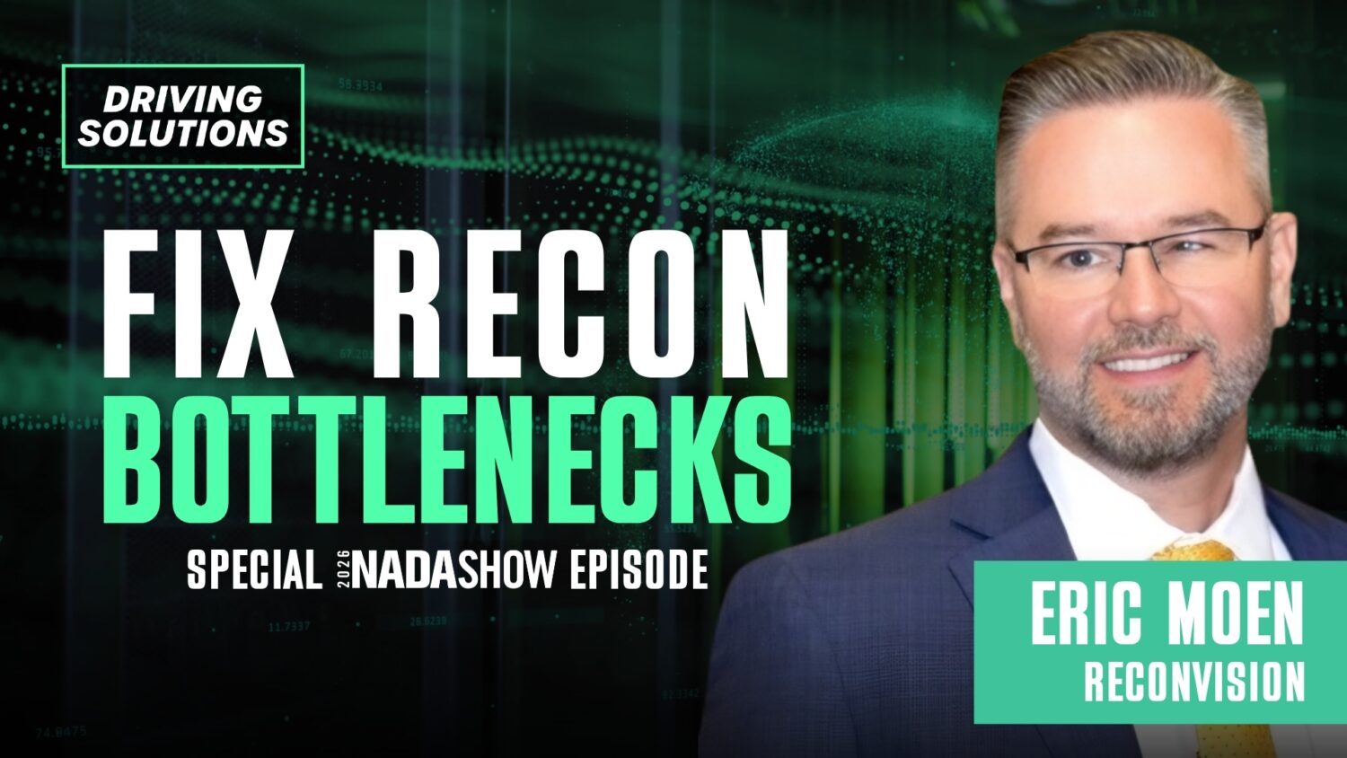 Eric Moen, reconditioning