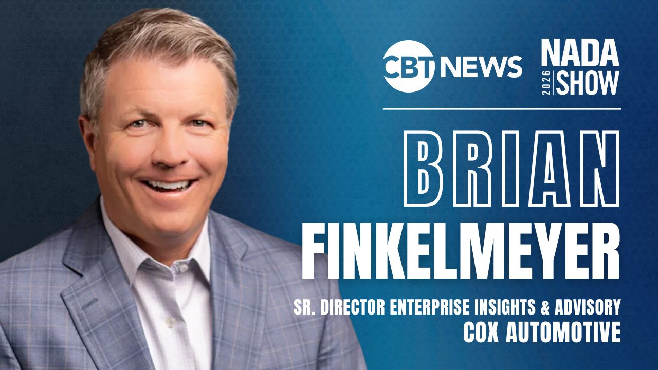Cox Automotive's Brian Finkelmeyer shares insights on affordability challenges and AI's role in dealership operations at NADA Show 2026.