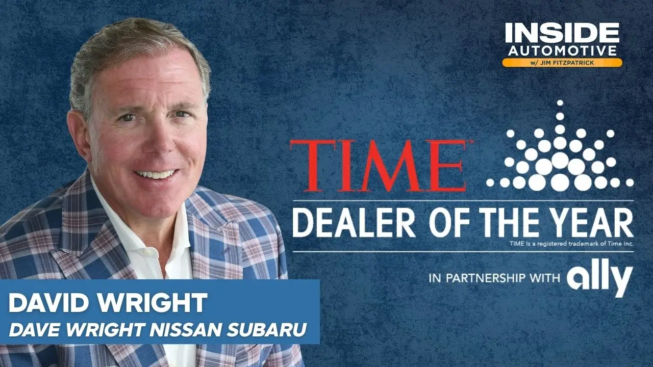 David Wright, president of Dave Wright Nissan Subaru, is named 2026 Time Dealer of the Year for leadership, culture, and community impact.
