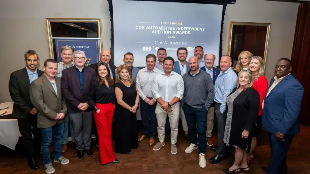 Cox Automotive honors excellence among independent auctions with 17th annual awards