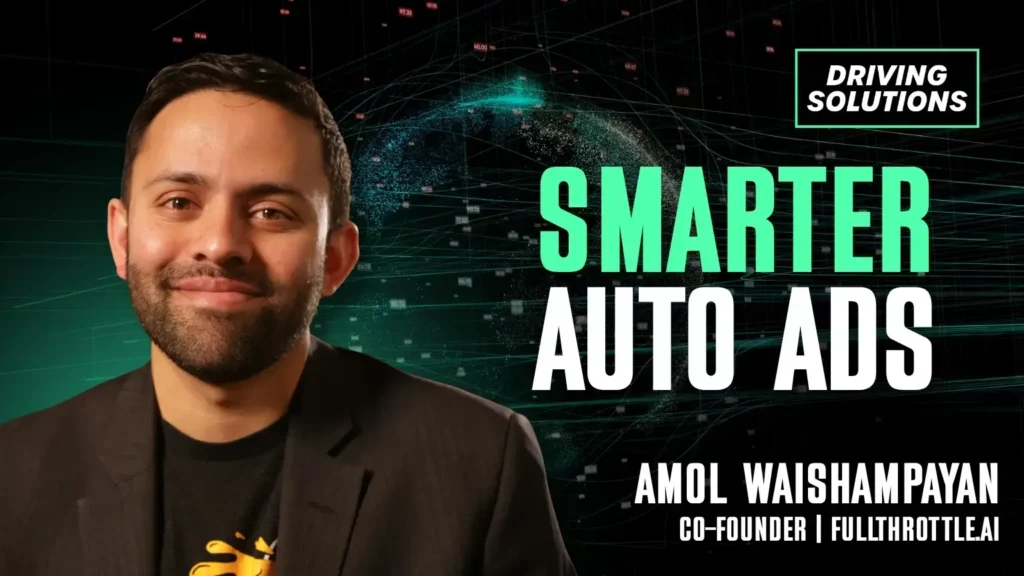 Amol Waishampayan, Co-Founder of fullthrottle.ai, DSP
